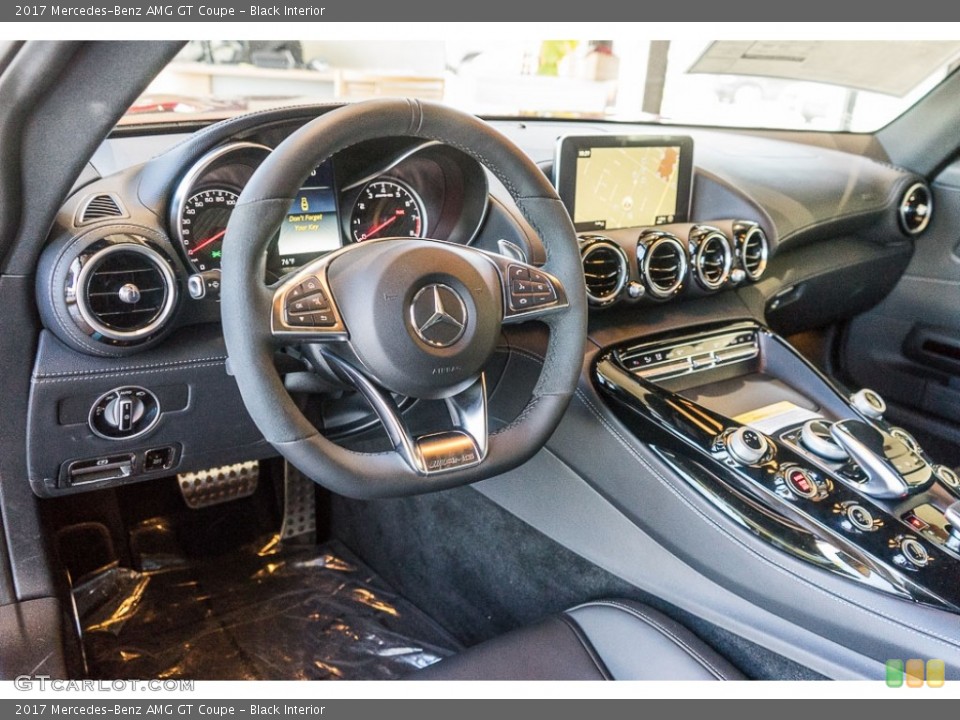 Black Interior Dashboard for the 2017 Mercedes-Benz AMG GT Coupe #116024550