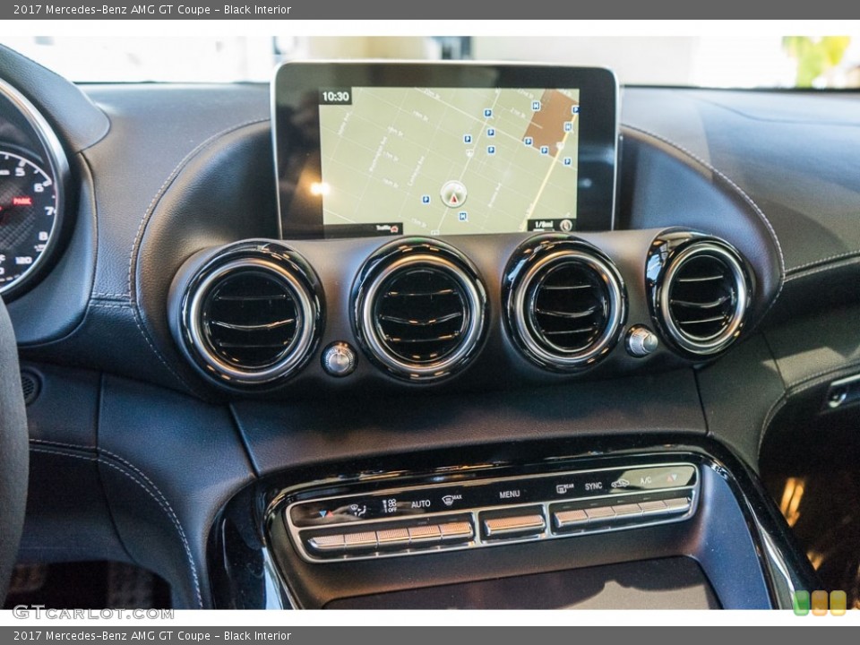 Black Interior Navigation for the 2017 Mercedes-Benz AMG GT Coupe #116024631