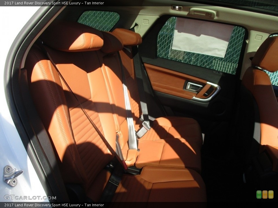 Tan Interior Rear Seat for the 2017 Land Rover Discovery Sport HSE Luxury #116024922