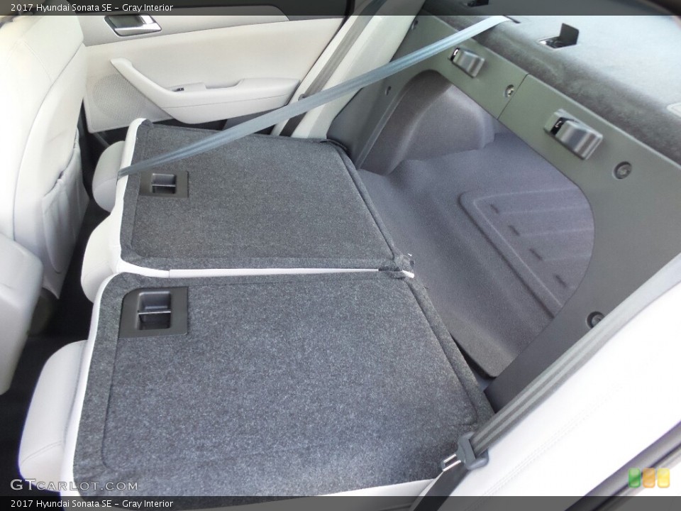Gray Interior Rear Seat for the 2017 Hyundai Sonata SE #116026149
