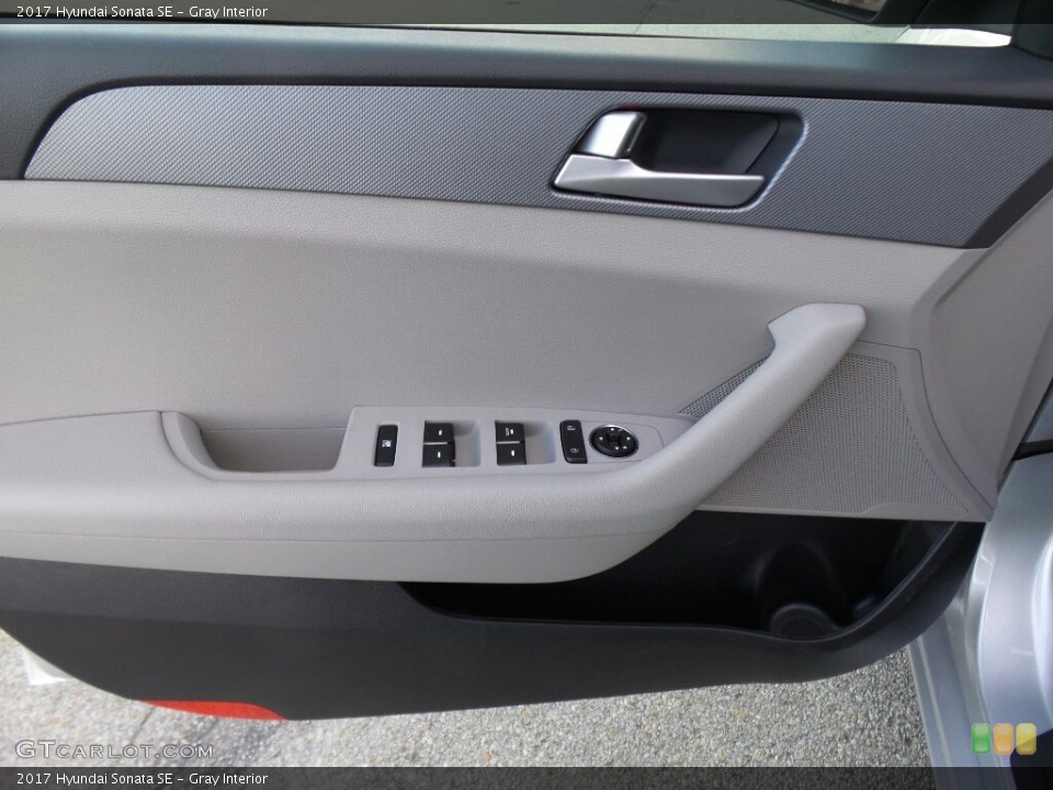 Gray Interior Door Panel for the 2017 Hyundai Sonata SE #116026179