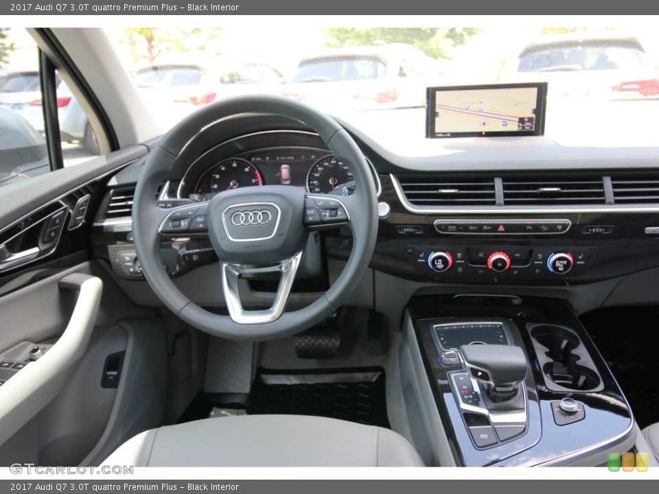 Black Interior Dashboard for the 2017 Audi Q7 3.0T quattro Premium Plus #116031153