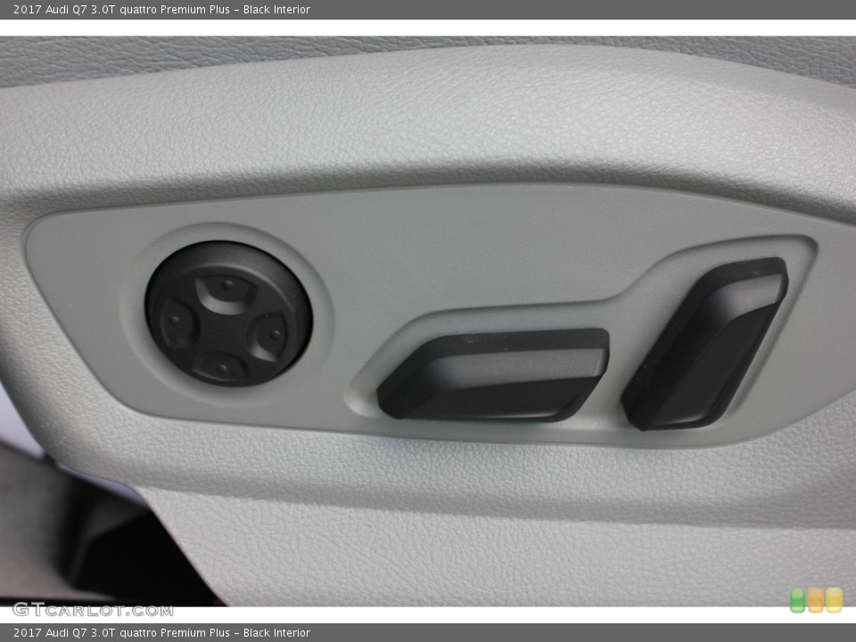 Black Interior Controls for the 2017 Audi Q7 3.0T quattro Premium Plus #116031336