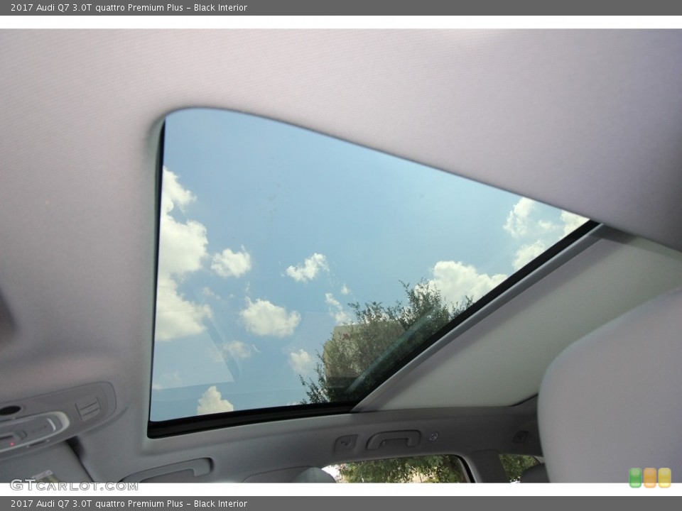 Black Interior Sunroof for the 2017 Audi Q7 3.0T quattro Premium Plus #116031360