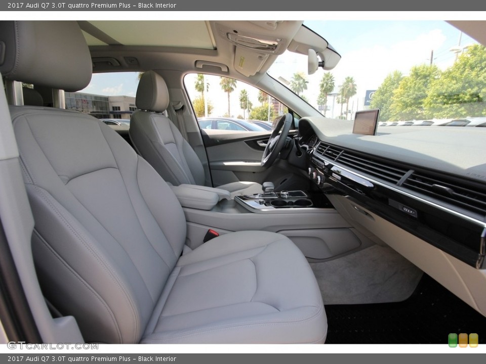 Black Interior Front Seat for the 2017 Audi Q7 3.0T quattro Premium Plus #116031642