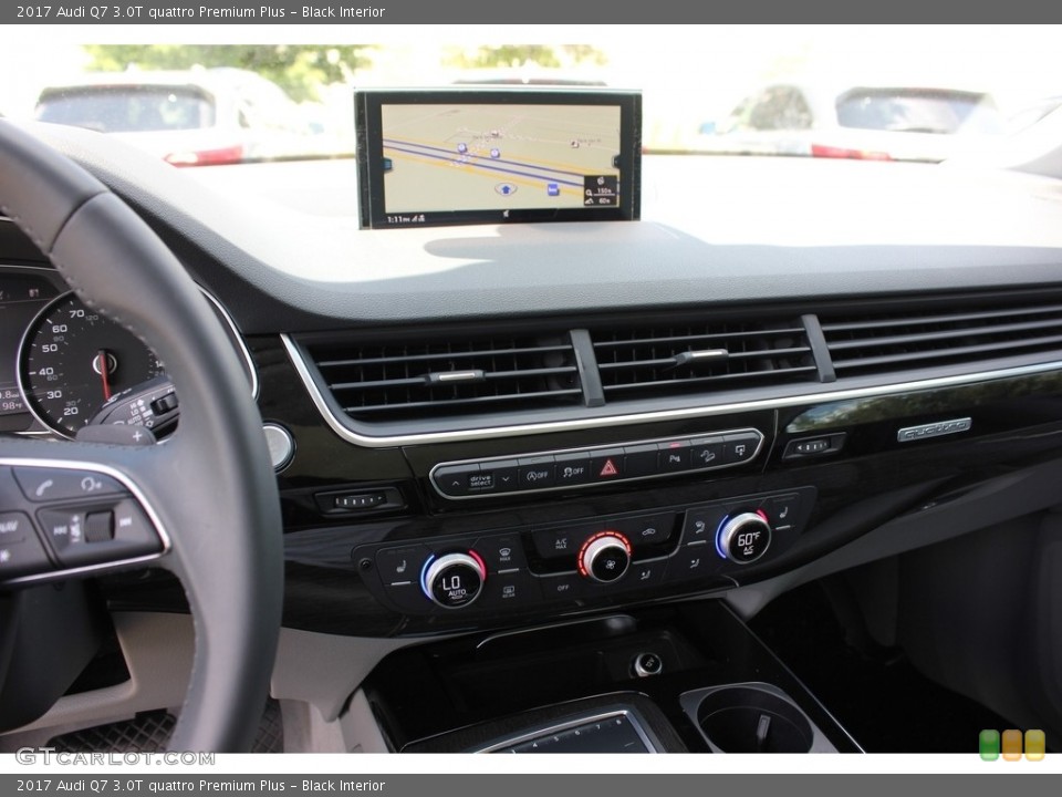 Black Interior Navigation for the 2017 Audi Q7 3.0T quattro Premium Plus #116031900