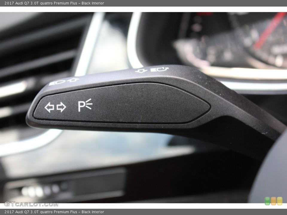 Black Interior Controls for the 2017 Audi Q7 3.0T quattro Premium Plus #116031999