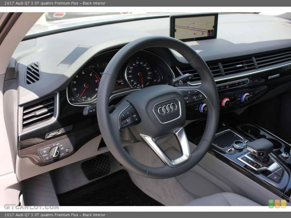 Black Interior Dashboard For The 2017 Audi Q7 3 0t Quattro