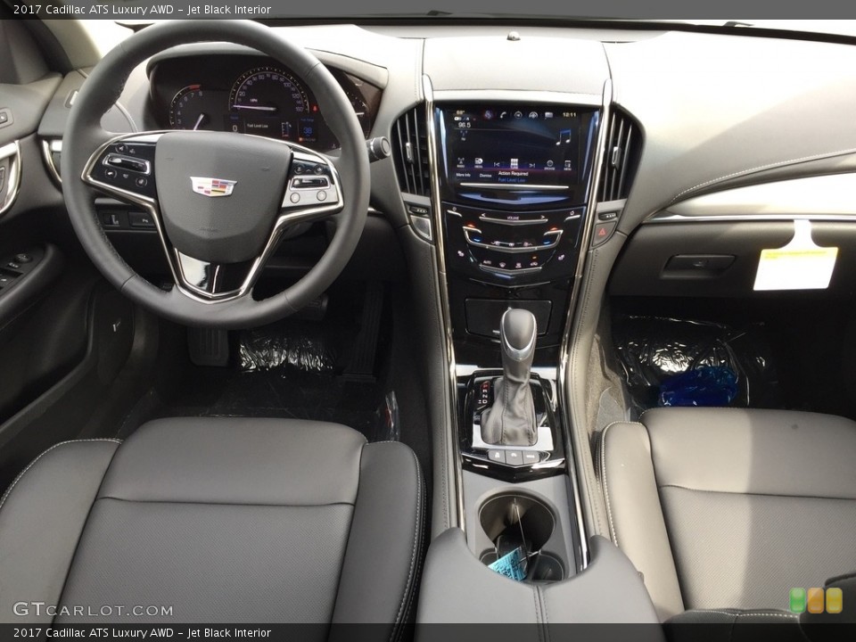 Jet Black Interior Dashboard for the 2017 Cadillac ATS Luxury AWD #116036211