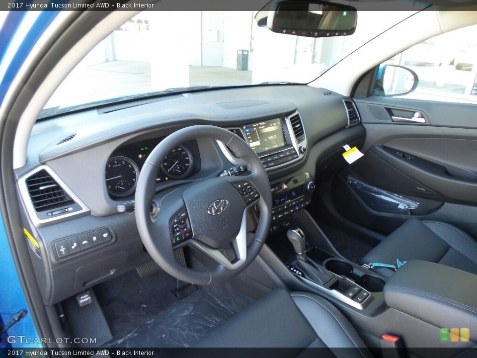 Black Interior Photo for the 2017 Hyundai Tucson Limited AWD #116036619