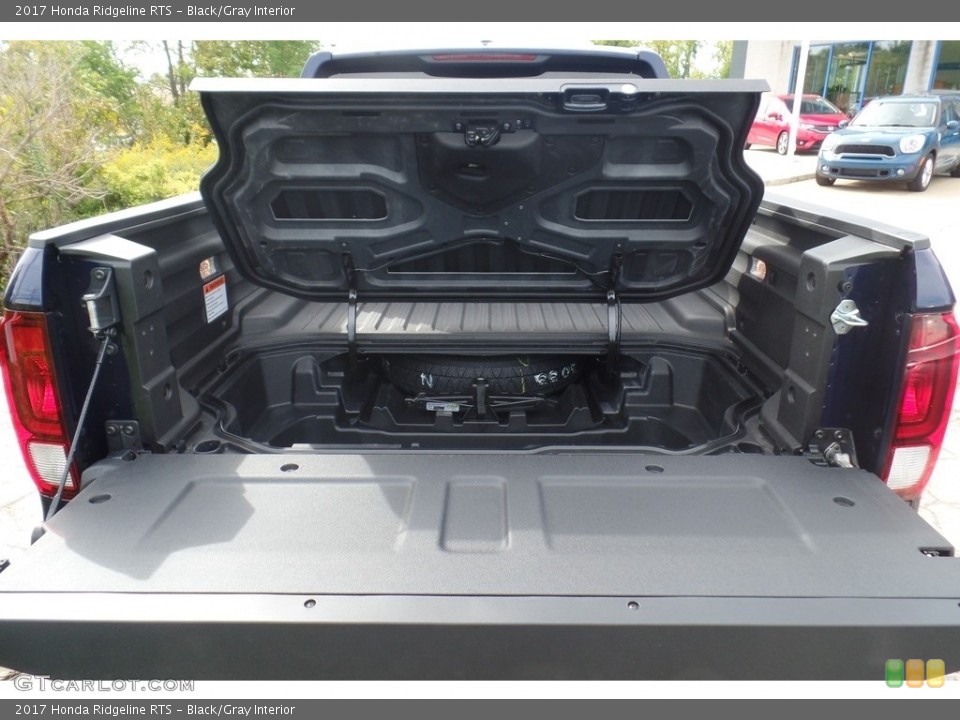 Black/Gray Interior Trunk for the 2017 Honda Ridgeline RTS #116039301