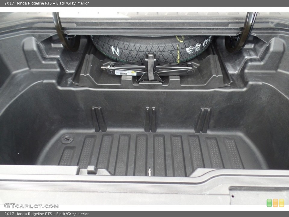 Black/Gray Interior Trunk for the 2017 Honda Ridgeline RTS #116039316