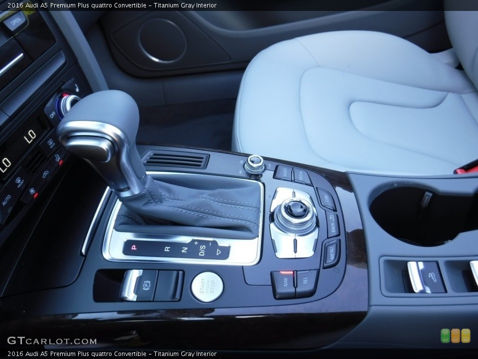 Titanium Gray Interior Transmission for the 2016 Audi A5 Premium Plus quattro Convertible #116042280