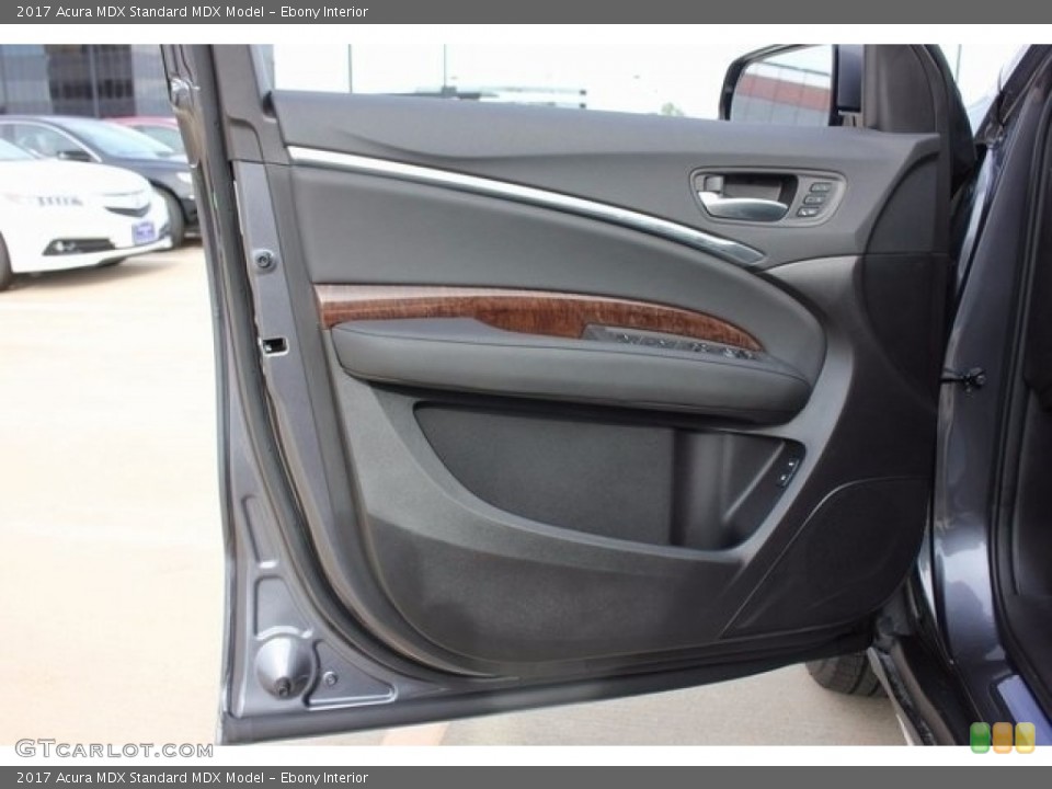 Ebony Interior Door Panel for the 2017 Acura MDX  #116044209
