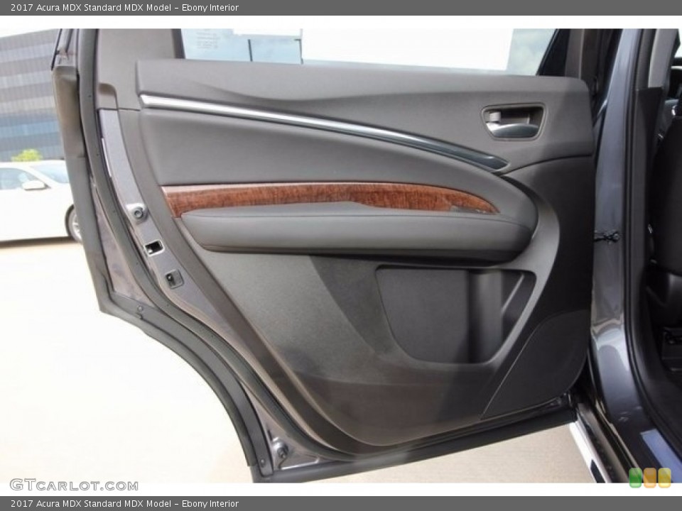 Ebony Interior Door Panel for the 2017 Acura MDX  #116044263