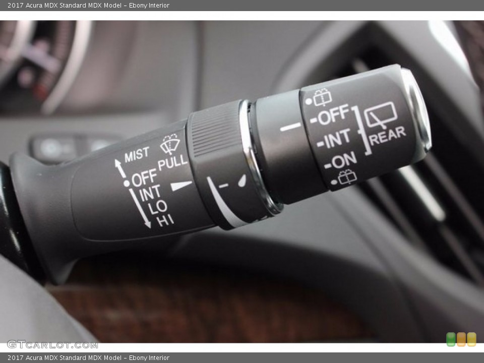 Ebony Interior Controls for the 2017 Acura MDX  #116044587