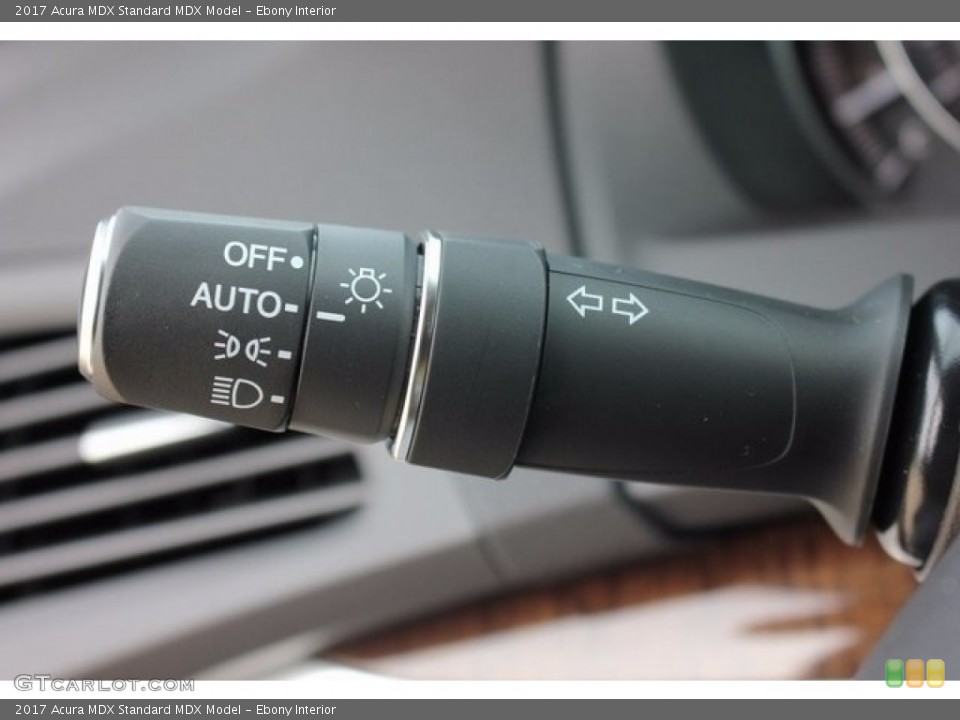 Ebony Interior Controls for the 2017 Acura MDX  #116044608