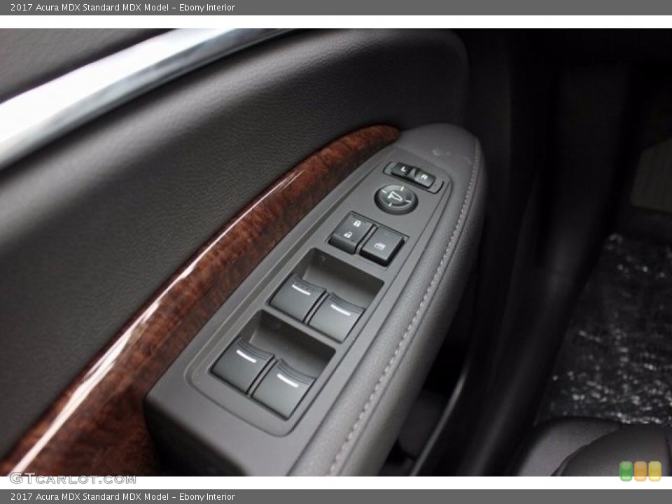 Ebony Interior Controls for the 2017 Acura MDX  #116044689