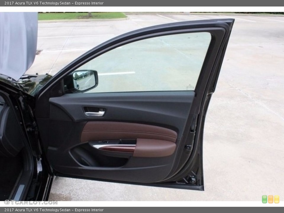 Espresso Interior Door Panel for the 2017 Acura TLX V6 Technology Sedan #116049147