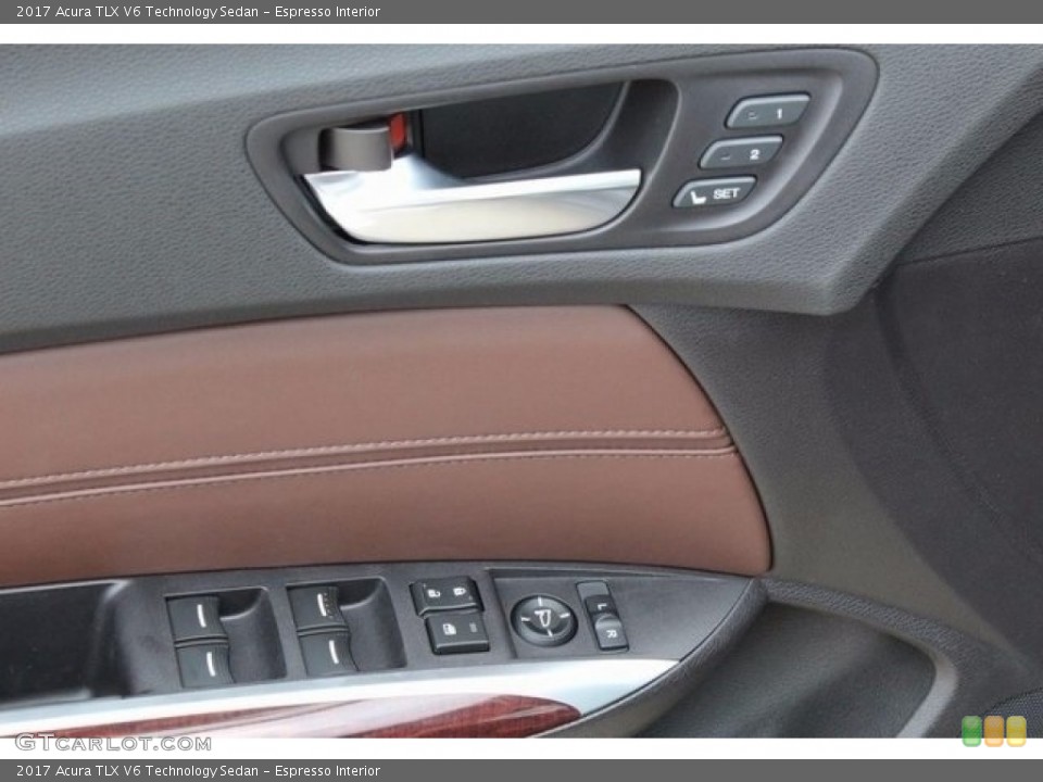 Espresso Interior Controls for the 2017 Acura TLX V6 Technology Sedan #116049177