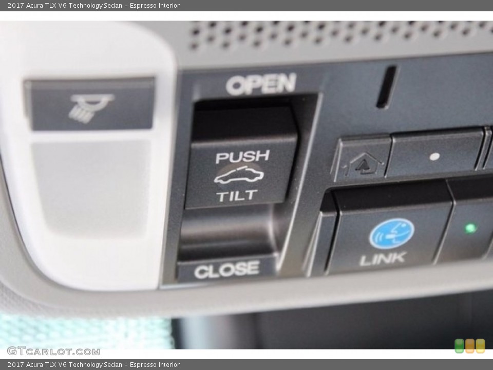 Espresso Interior Controls for the 2017 Acura TLX V6 Technology Sedan #116049333