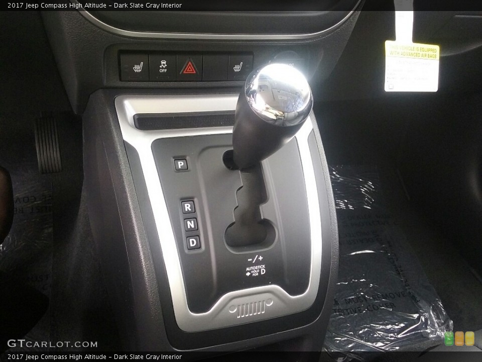 Dark Slate Gray Interior Transmission for the 2017 Jeep Compass High Altitude #116057056