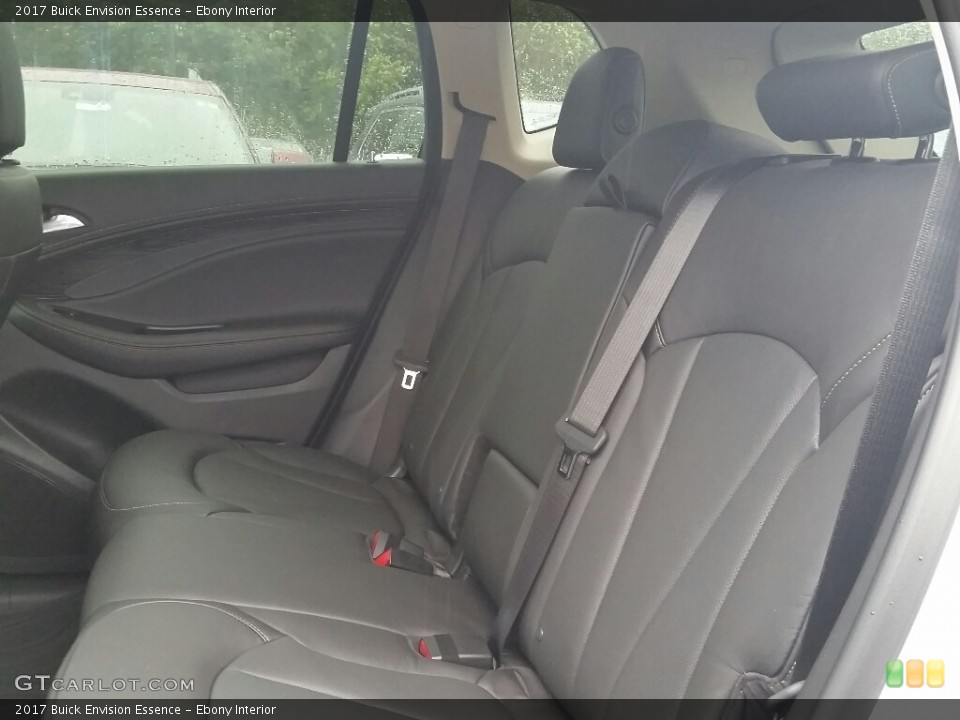 Ebony Interior Rear Seat for the 2017 Buick Envision Essence #116063902