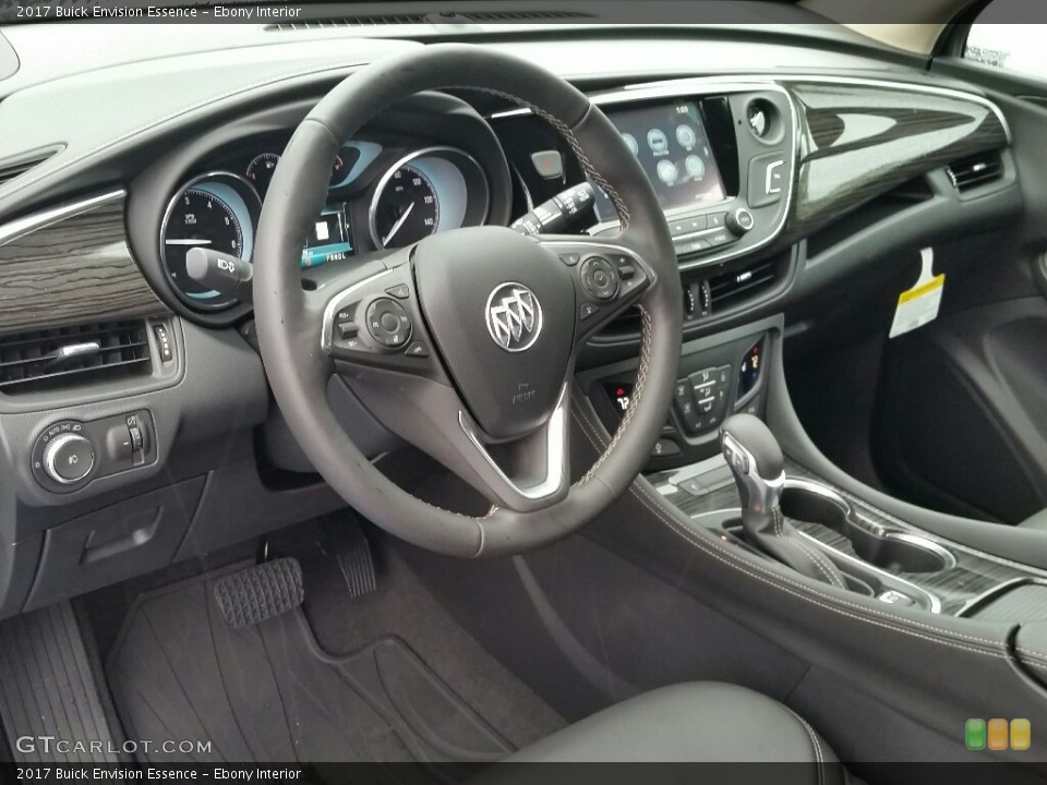 Ebony Interior Photo for the 2017 Buick Envision Essence #116063929
