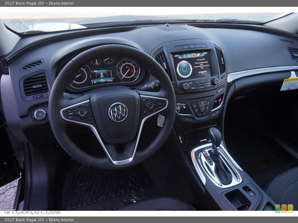 Ebony Interior Dashboard for the 2017 Buick Regal 1SV #116067655