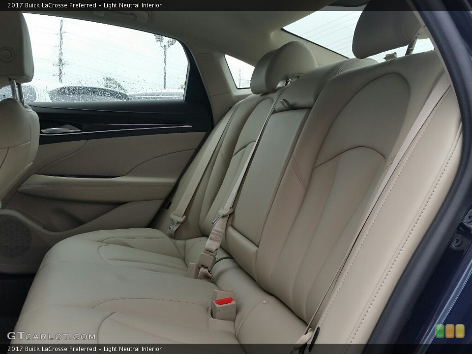 Light Neutral Interior Rear Seat for the 2017 Buick LaCrosse Preferred #116067670