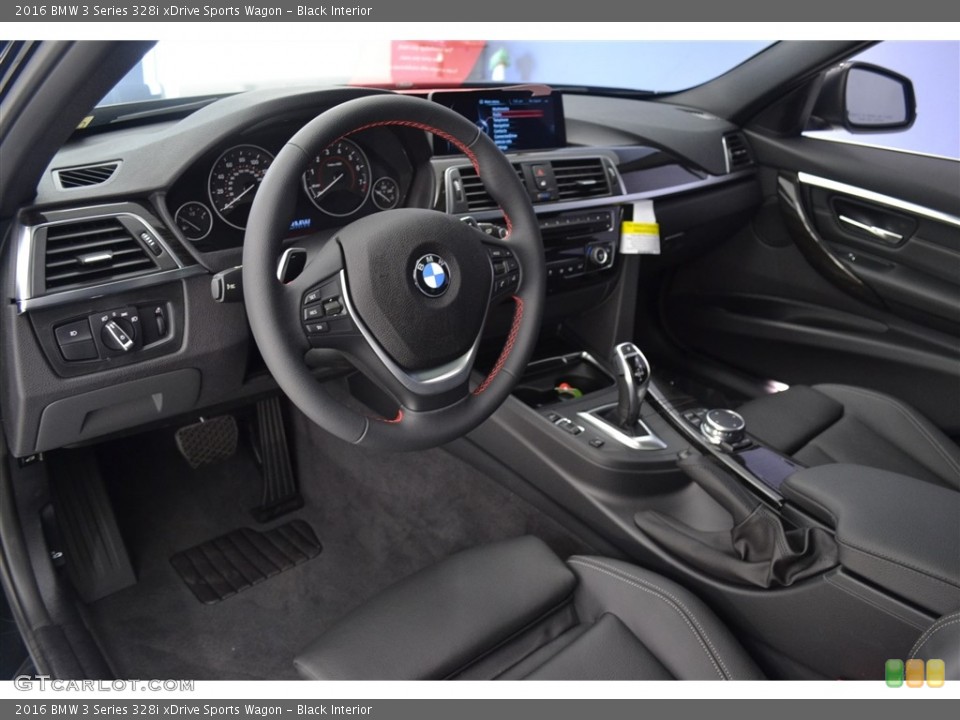 Black Interior Photo for the 2016 BMW 3 Series 328i xDrive Sports Wagon #116073028