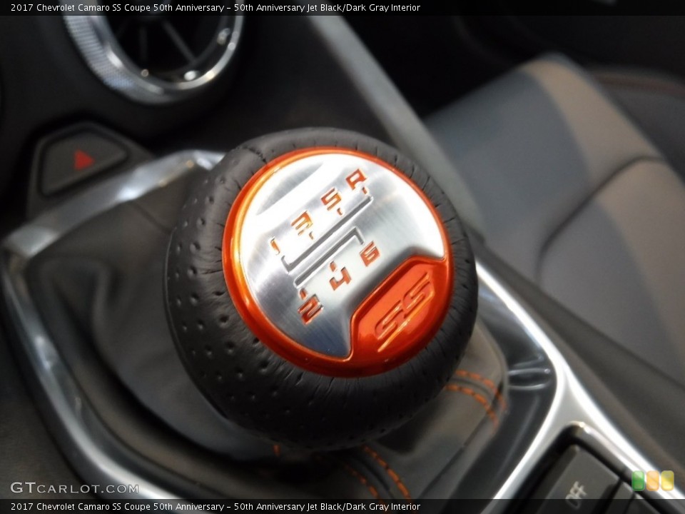 50th Anniversary Jet Black/Dark Gray Interior Transmission for the 2017 Chevrolet Camaro SS Coupe 50th Anniversary #116073253