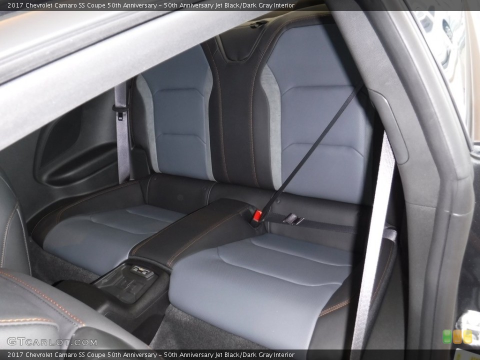50th Anniversary Jet Black/Dark Gray Interior Rear Seat for the 2017 Chevrolet Camaro SS Coupe 50th Anniversary #116073322