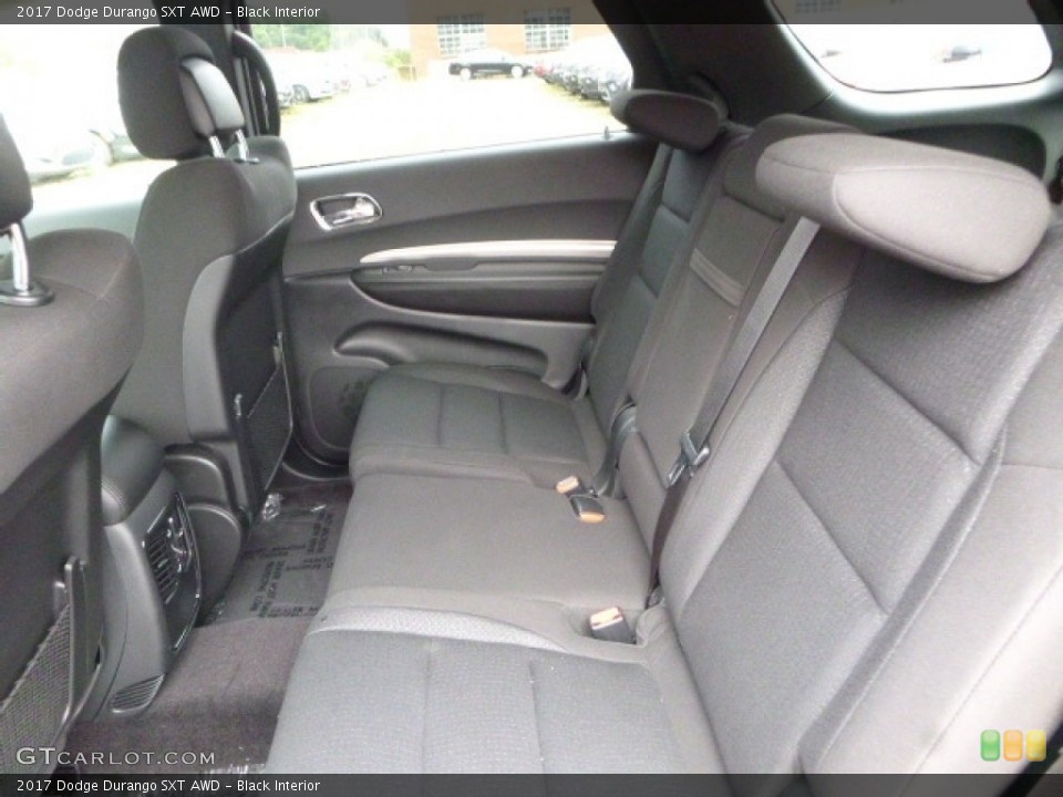 Black Interior Rear Seat for the 2017 Dodge Durango SXT AWD #116080058