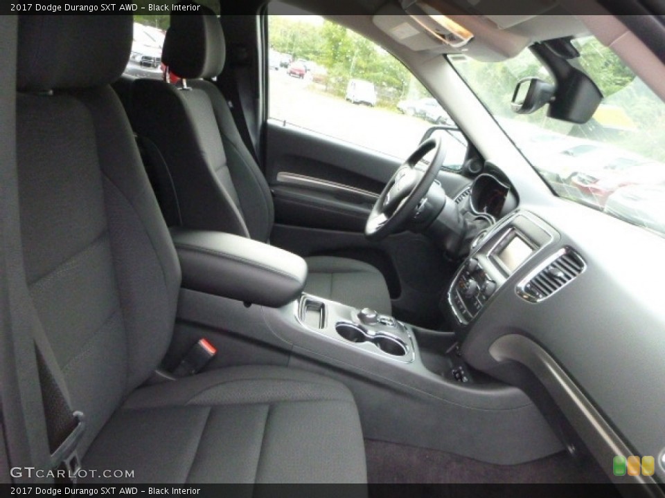 Black Interior Front Seat for the 2017 Dodge Durango SXT AWD #116080076