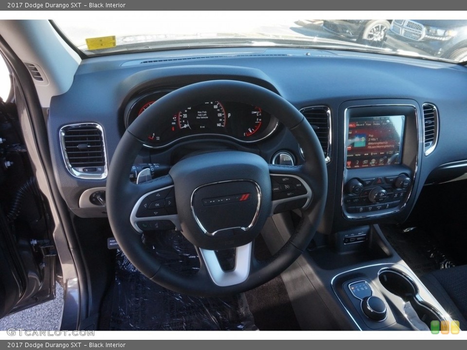 Black Interior Dashboard for the 2017 Dodge Durango SXT #116082005