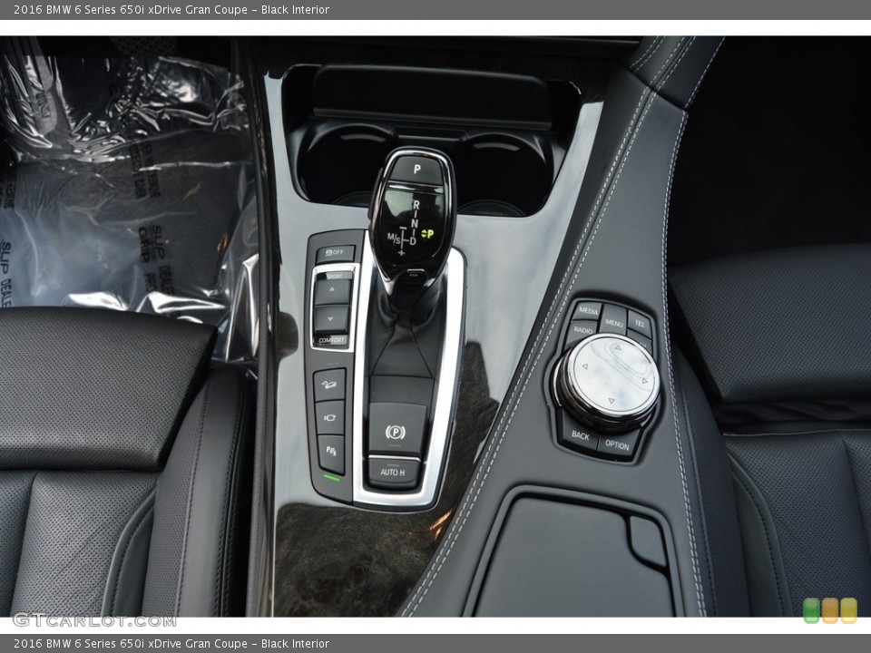 Black Interior Transmission for the 2016 BMW 6 Series 650i xDrive Gran Coupe #116089631