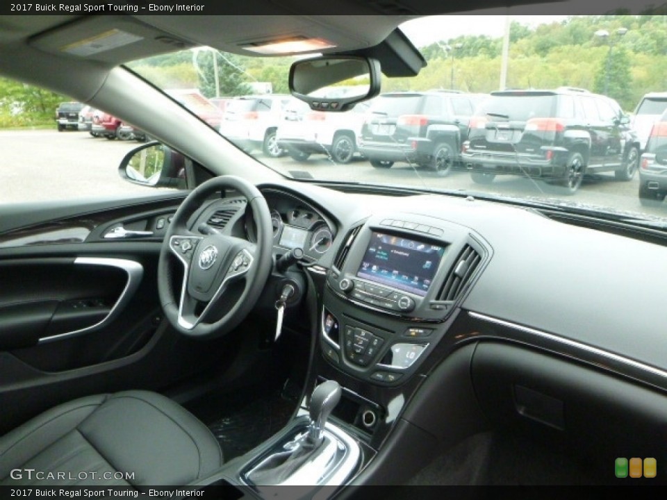 Ebony Interior Dashboard for the 2017 Buick Regal Sport Touring #116089961