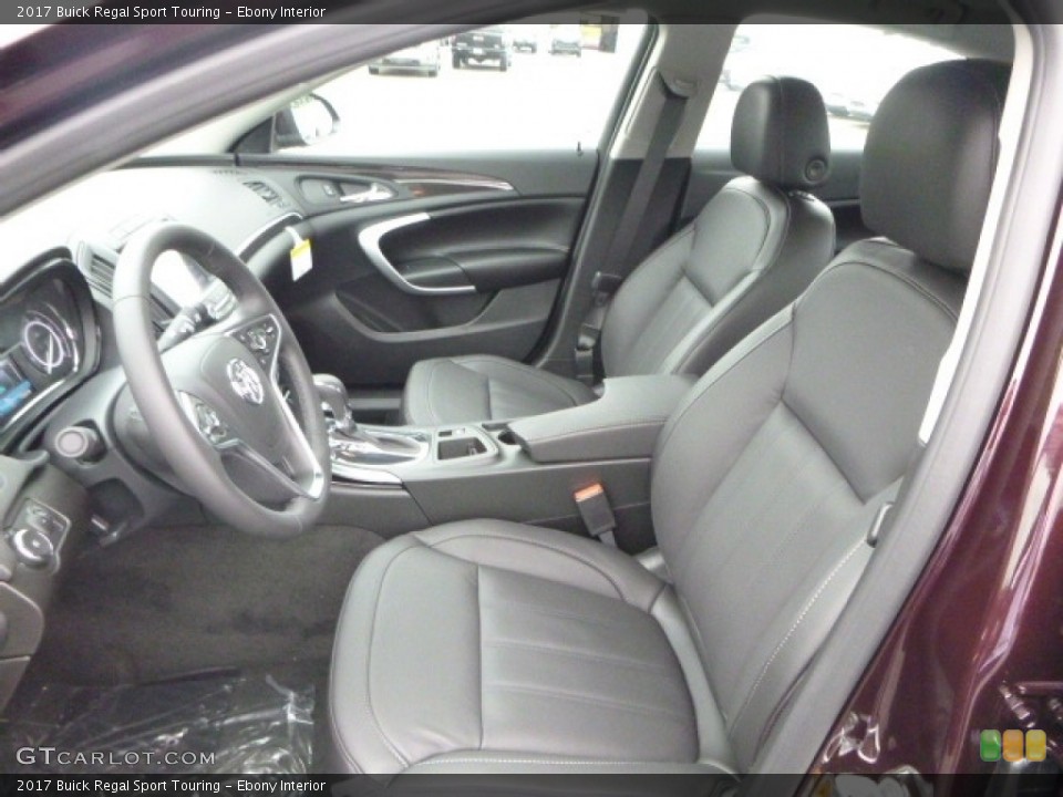 Ebony Interior Front Seat for the 2017 Buick Regal Sport Touring #116089979