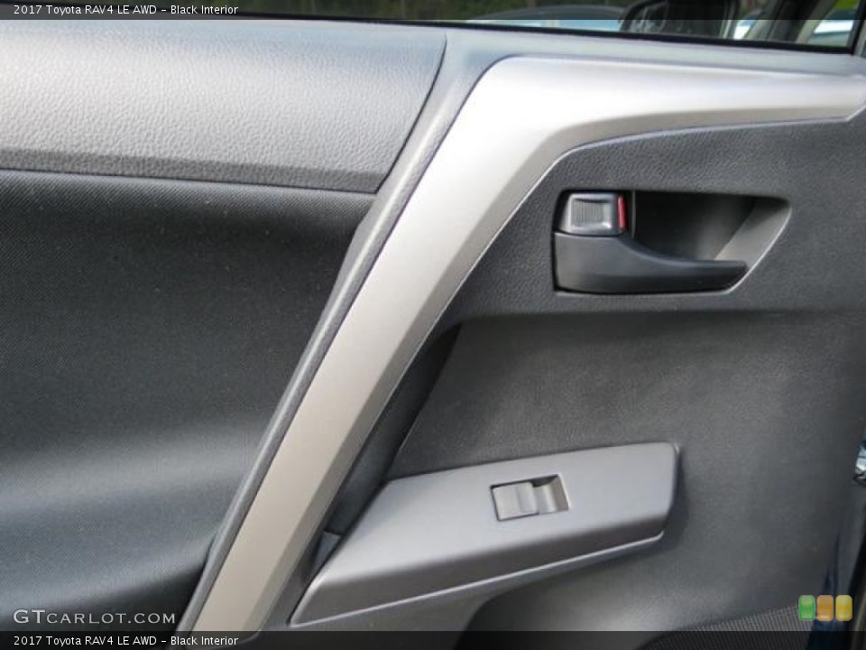 Black Interior Door Panel for the 2017 Toyota RAV4 LE AWD #116092493