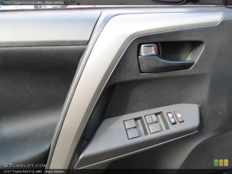 Black Interior Door Panel for the 2017 Toyota RAV4 LE AWD #116092532