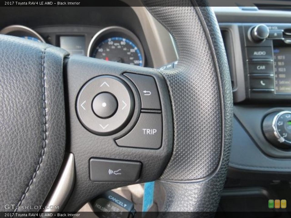 Black Interior Controls for the 2017 Toyota RAV4 LE AWD #116092596
