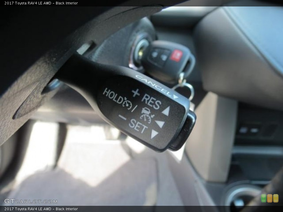 Black Interior Controls for the 2017 Toyota RAV4 LE AWD #116092607