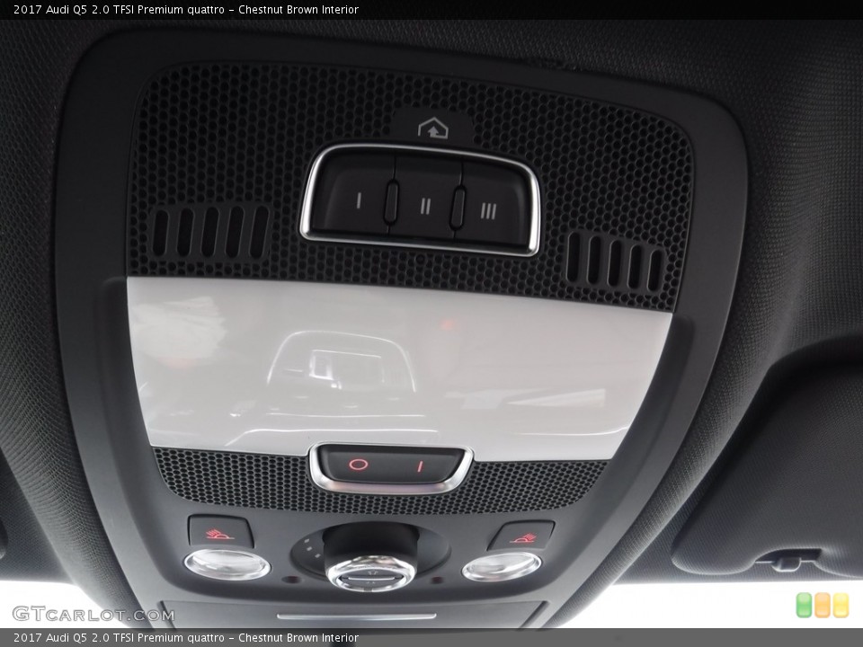 Chestnut Brown Interior Controls for the 2017 Audi Q5 2.0 TFSI Premium quattro #116101881