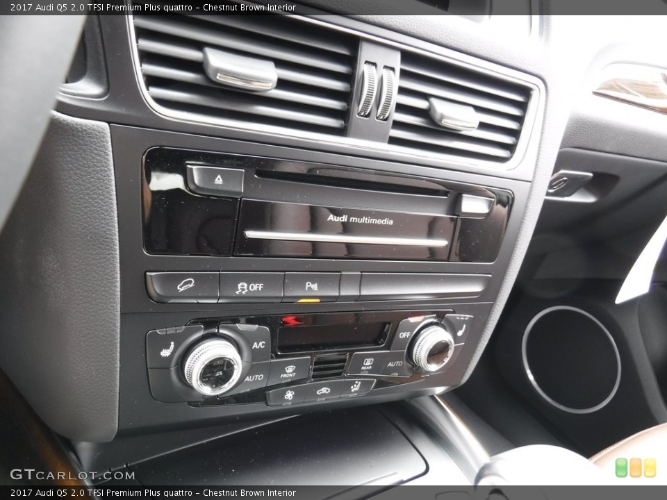 Chestnut Brown Interior Controls for the 2017 Audi Q5 2.0 TFSI Premium Plus quattro #116103837