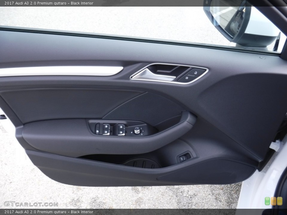 Black Interior Door Panel for the 2017 Audi A3 2.0 Premium quttaro #116105688