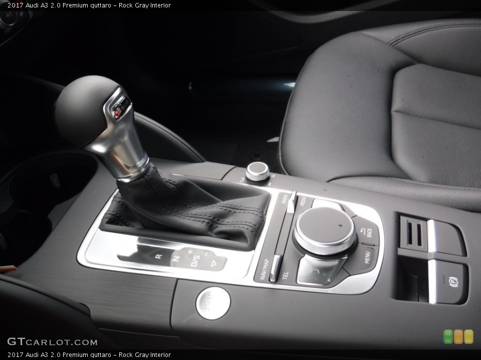 Rock Gray Interior Transmission for the 2017 Audi A3 2.0 Premium quttaro #116106723
