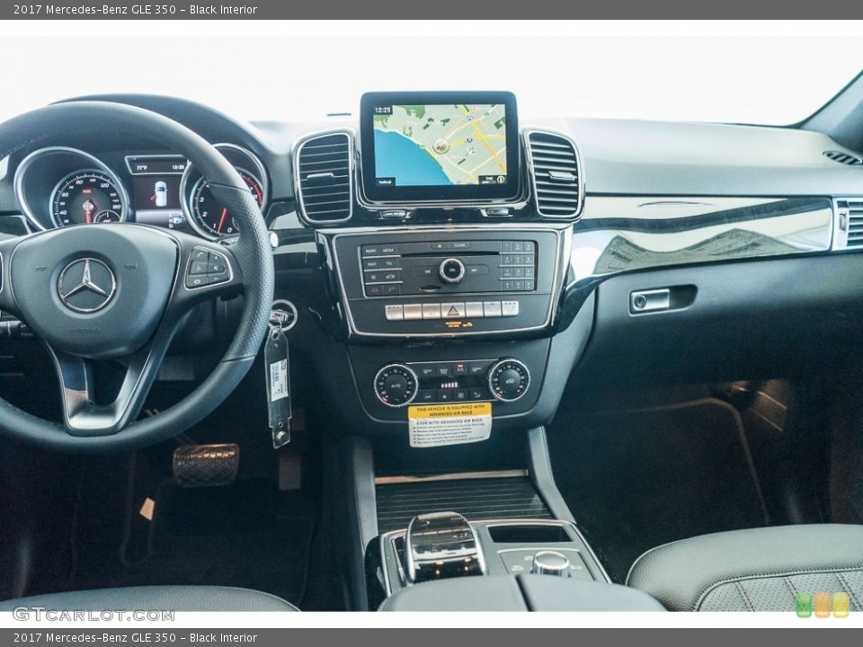 Black Interior Dashboard for the 2017 Mercedes-Benz GLE 350 #116110912
