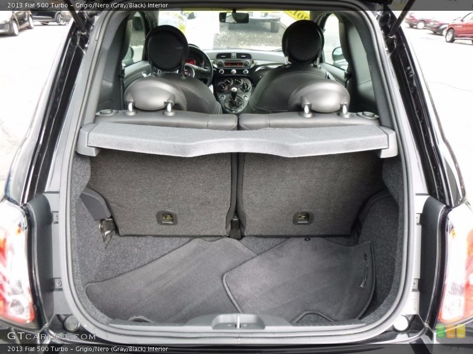 Grigio/Nero (Gray/Black) Interior Trunk for the 2013 Fiat 500 Turbo #116120146