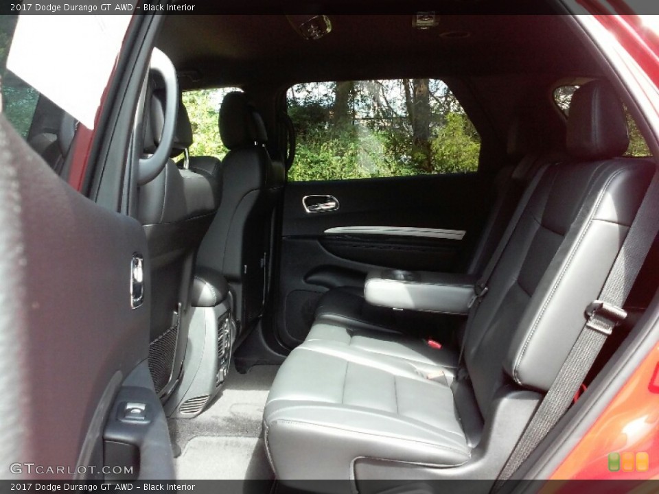 Black Interior Rear Seat for the 2017 Dodge Durango GT AWD #116124622